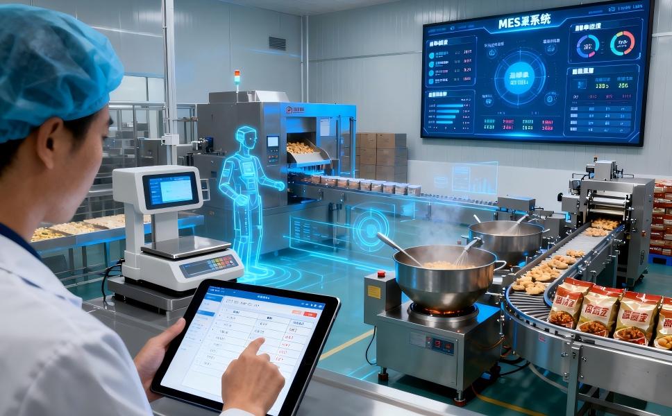 重慶某火鍋廠MES系統定制開發案例